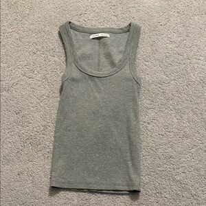 Pull and Bear grey tank top
